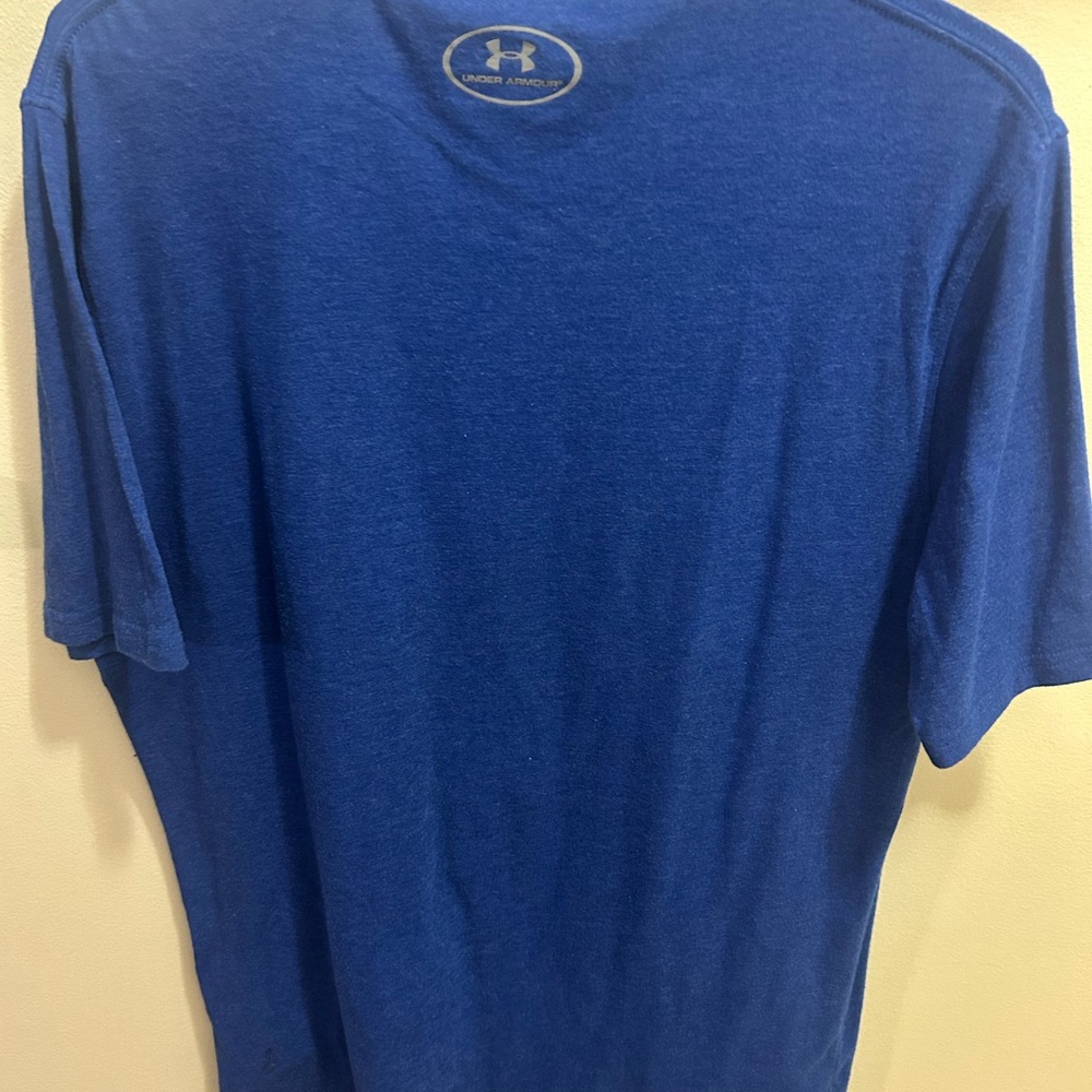 Under Armour Royal Blue HeatGear Shirt - Picture 2 of 3